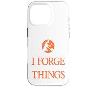 That's What I Do I Forge & I Know Things Ironworker Present Case for iPhone 16 Pro