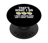 Thats What I Do I Make Deviled Egg Thanksgiving PopSockets Adhesive PopGrip