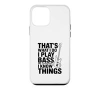 That's What I Do I Play Bass And I Think Things Case for iPhone 12 mini
