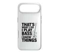 That's What I Do I Play Bass And I Think Things Case for iPhone Air