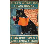 That's what i do I read books I drink wine and I know things Notebook: Journal Gift,100 Lined Paper Book for Writing, Perfect Present for Fans, Notebook Diary 6 X 9 Inches