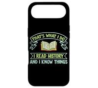 Thats What I Do I Read History And I Know Things Book Reader Case for iPhone Air