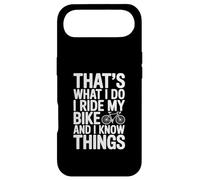 That's What I Do I Ride My Bike And I Know Things Case for iPhone Air