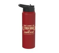That's What I Do I Teach Dance and I Know Stuff Choreographe Stainless Steel Insulated Water Bottle