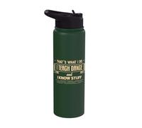 That's What I Do I Teach Dance and I Know Stuff Choreographe Stainless Steel Insulated Water Bottle