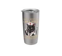 That's What I Do: I'm a Nurse, I Stab People and Know Things Stainless Steel Insulated Tumbler