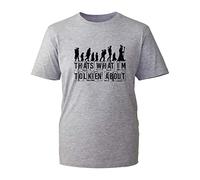 Thats What I'm Tolkien About T-Shirt, Inspiration Quotes Retro English Writer Unisex Kids Adults Gift Top (HeatherGrey, 12 Years)