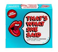 "That's What She Said - Second Edition" Match ALL NEW Wacky Setup Cards With NEW Funny Phrase Cards to See Who Has the Dirtiest Sense of Humor, Ages 17+, 4+ Players