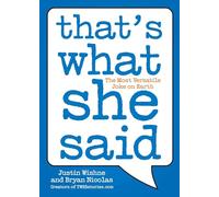 Plume Book – That's What She Said: The Most Versatile Joke on Earth