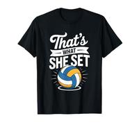 That's What She Set, Beach Volleyball Player T-Shirt