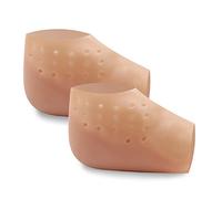 Thatyro Invisible Height Increased Insoles, Rubber Soft Height Increase Gel Sleeves, Unisex Invisible Inner Heightening Insole, Invisible Heel Protectors for Women Men Size 33-46 (3cm, Complexion), 2