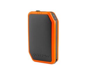 THAW 5,000mAh Rechargeable Hand Warmer with Integrated Flashlight - 3 Heat Levels, Power Bank Function, Fast Heating, Portable Pocket Warmer for Outdoor Activities, Camping, Hiking & Cold Weather