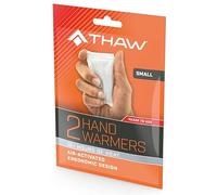 THAW Air-Activated Hand & Foot Warmers | Disposable Heat Packs for Cold Weather | Large Single, Small Pair, Adhesive Insoles 10+ Hour Warmth Odourless, Non-Toxic (Hand Warmer Small Pair (2 Pack), 10)