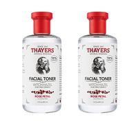 Thayers Alcohol-Free, Hydrating Rose Petal Witch Hazel Facial Toner with Aloe Vera Formula, Vegan, Dermatologist Tested and Recommended, 12 Oz (Pack of 2)
