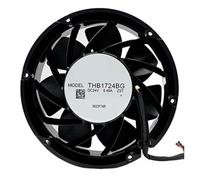 THB1724BG DC24V 8.4A 4-Wire Variable Frequency Radiator Fan | DC24V 8.4A 201.6W 172*150*50mm 4-Wire Variable Frequency Radiator Fan 4-Pin