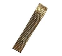 THBGTCNQ Elastic Watchband 18mm Stretch Expansion Stainless Steel Watch Strap Men Women(Gold,14mm)