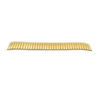 THBGTCNQ Elastic Watchband 18mm Stretch Expansion Stainless Steel Watch Strap Men Women(Gold,22mm)
