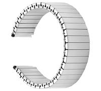 THBGTCNQ Elastic Watchband 18mm Stretch Expansion Stainless Steel Watch Strap Men Women(L_18MM)
