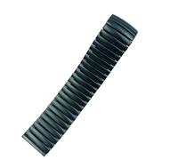 THBGTCNQ Elastic Watchband 20mm Stretch Expansion Stainless Steel Watch Strap Men Women(Black matte,22mm)