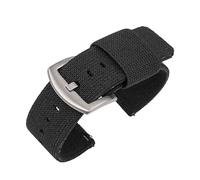 THBGTCNQ Nylon canvas strap, stainless steel buckle, quick-release design, unisex(H,18mm)