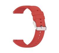 THBGTCNQ Silicone Watch Band Quick-Release Replacement Watch Strap Universal Wristband(Red,22mm)