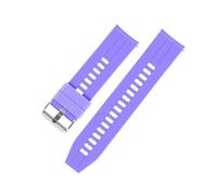 THBGTCNQ Silicone Watch Strap 22mm Universal Quick Release Watch Strap for Men Women Replacement Wristband(Lilac)