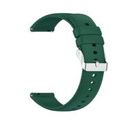 THBGTCNQ Silicone Watch Strap Quick Release for Men Women(Green,22mm)