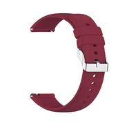 THBGTCNQ Silicone Watch Strap Quick Release for Men Women(Red 2,22mm)