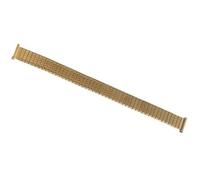 THBGTCNQ Stainless Steel Elastic Spring Watch Strap 10mm 12mm 14mm 16mm 18mm 20mm Elastic Metal Bracelet Men Women Elastic Watch Chain(Gold,18mm)