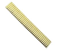 THBGTCNQ Stainless Steel Retractable Watch Strap Silver Metal Elastic Stretchable Bracelet 12mm 14mm 16mm 18mm 20mm 22mm Universal Watch Accessories(Gold,12mm)