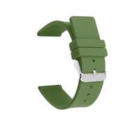 THBGTCNQ Watch Band Rubber Quick-Release Silicone Strap, Universal Replacement(M,18mm)