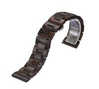THBGTCNQ Wooden Watch Band 20mm 21mm 22mm 23mm Replacement Quick-release Wristband(A,23mm)