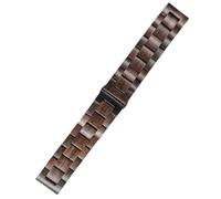 THBGTCNQ Wooden Watch Band 20mm 22mm Quick Release Wristband Unisex Stainless Steel Folding Buckle Replacement Strap for Smart Watch Quartz Watch(Type 4,22mm)