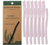 Thboxes 12 Pcs Dermaplaning Blades for Face, Face Razors for Women and Men, Hair Shaver Tool for Eyebrow, Facial Peach Fuzz, Body Fine Hair, Dead Skin Remover