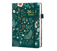 Thboxes Diary 2026-2027 Page a Day, Academic Diary A5 from Jul. 2026 to Jul. 2027, 13 Months Agenda Daily Monthly Planner with Pen Loop, Elastic Strap, Inner Pocket
