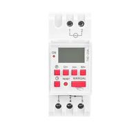 THC-30A 20A 16A Electric Digital Timer Switch Programmable AC DC 12V 24V 110V 220V 240V Electronic Timers 1Pcs(THC-30A-ACDC24V)