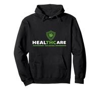 THC Healthcare Cannabis Medical Marijuana Weed Pullover Hoodie