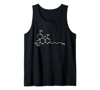 THC Molecule Canna hemical Structure 420 Tank Top