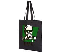 THC Tote Bag Cannabis Molecule Medical Weed Hemp Marijuana Pot Culture