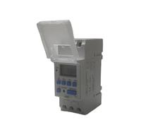 THC15A AHC15A 12V 24V 110V-220V Din Rail Digital LCD Weekly Timer Switch Relay Modular Timer(110-220V)