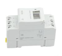 Thc15a Digital Lcd Weekly Programmable Timer Relay Switch 220-240v Ac 25a With Power Failure Memory For Industrial Lights