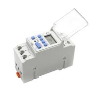 THC15A Type Din Rail 2 Wire Weekly 7 Days Programmable Digital TIME Switch Relay Timer Control AC 220V 230V 12V 24V 48V 16A(15a,1NO 110V AC DC)