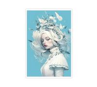 THCTCA Alice in Wonderland Couture Art Poster Canvas Poster Wall Art Decor Print Picture Paintings for Living Room Bedroom Decoration Unframe-style 12x18inch(30x45cm)