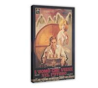 THCTCA Die Zeitmaschine (1960-Italien) Canvas Poster Wall Art Decor Print Picture Paintings for Living Room Bedroom Decoration Frame-style 20x30inch(50x75cm)