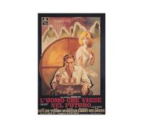 THCTCA Die Zeitmaschine (1960-Italien) Canvas Poster Wall Art Decor Print Picture Paintings for Living Room Bedroom Decoration Unframe-style 12x18inch(30x45cm)