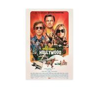 THCTCA Érase Una Vez En Hollywood Cartel Imprimir Canvas Poster Wall Art Decor Print Picture Paintings for Living Room Bedroom Decoration Unframe-style 08x12inch(20x30cm)