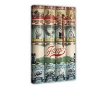 THCTCA Fargo (2014) Movie Poster Canvas Poster Wall Art Decor Print Picture Paintings for Living Room Bedroom Decoration Frame-style 12x18inch(30x45cm)
