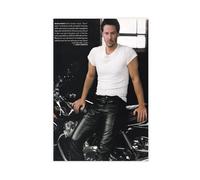 THCTCA Keanu Reeves (fotoshoot Uit 1995) Canvas Poster Bedroom Decor Sports Landscape Office Room Decor Gift Unframe-style 20x30inch(50x75cm)