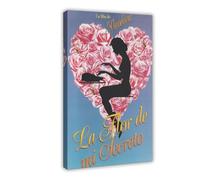 THCTCA La Flor Di Mi Secreto (Pedro Almodovar) De Bloem Van Mijn Geheim Canvas Poster Wall Art Decor Print Picture Paintings for Living Room Bedroom Decoration Frame-style 12x18inch(30x45cm)