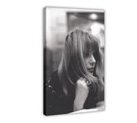 THCTCA Marianne Faithfull, Londen, 1965 Canvas Poster Wall Art Decor Print Picture Paintings for Living Room Bedroom Decoration Frame-style 20x30inch(50x75cm)
